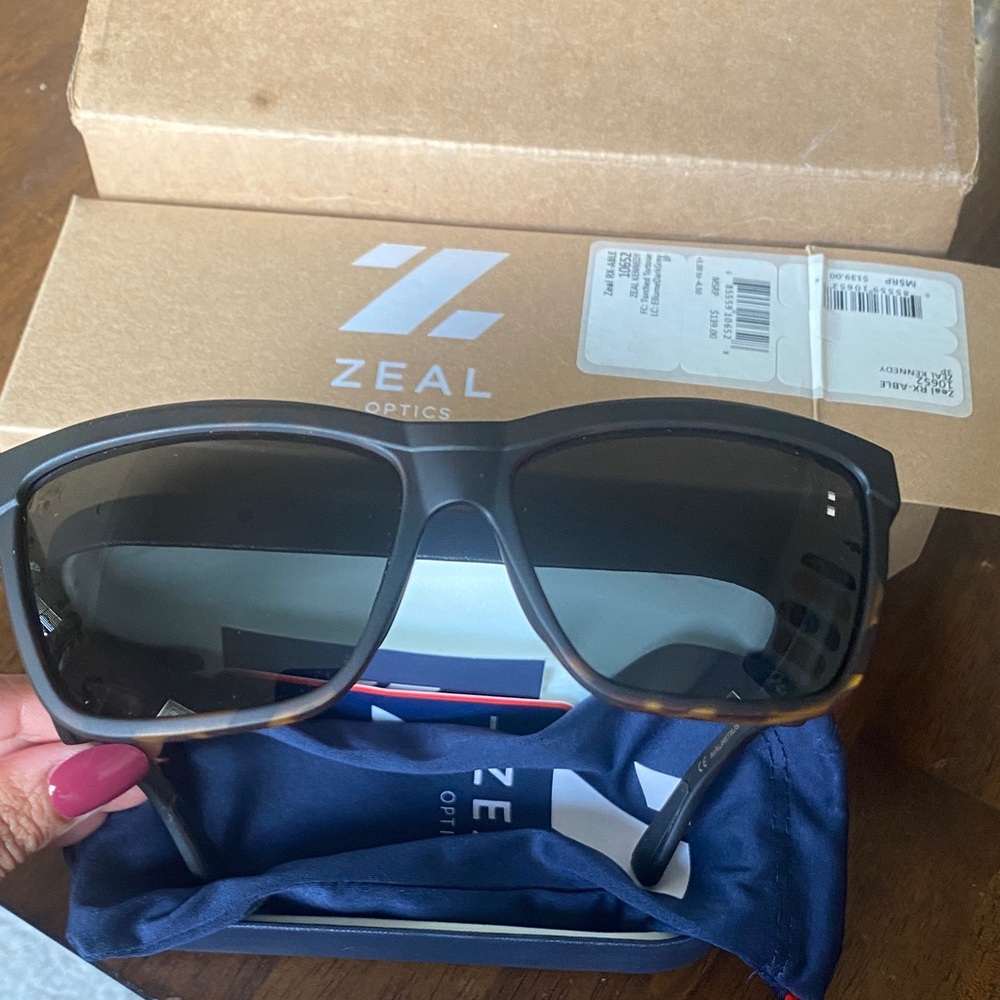 Zeal Optics Black Sunglasses